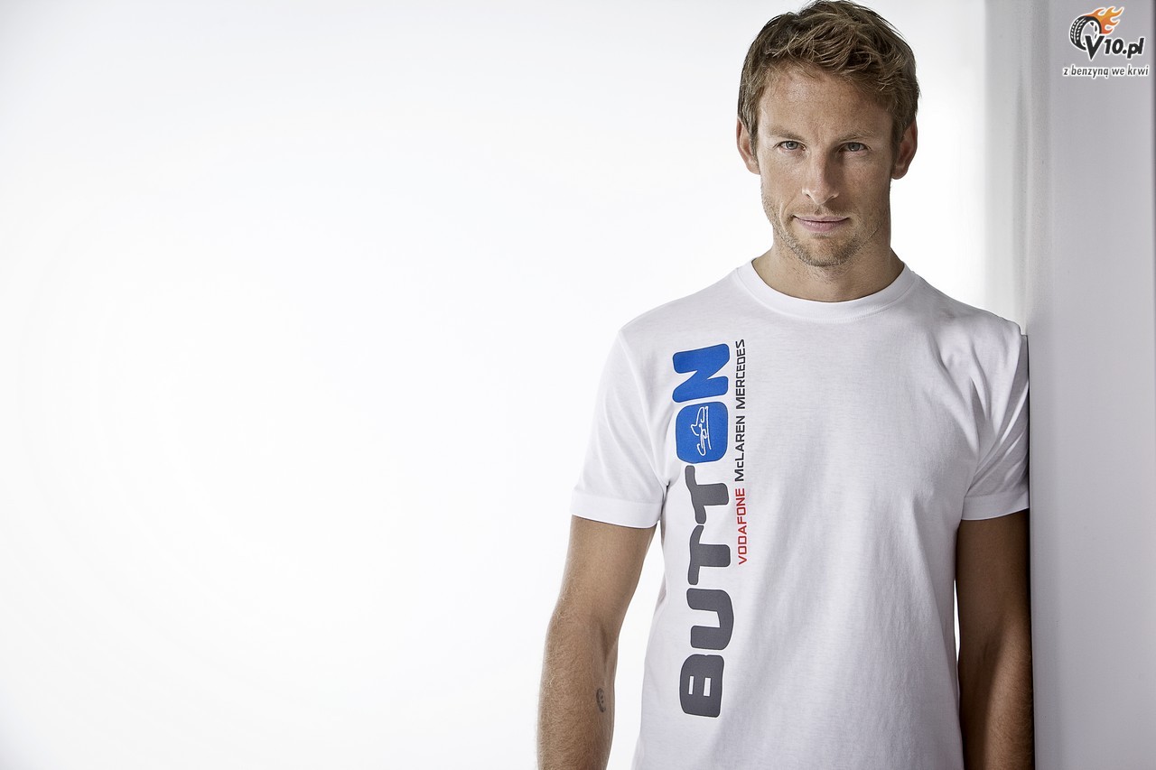 Button i Hamilton w sesji zdjciowej McLarena