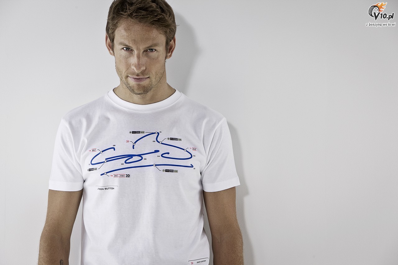 Button i Hamilton w sesji zdjciowej McLarena