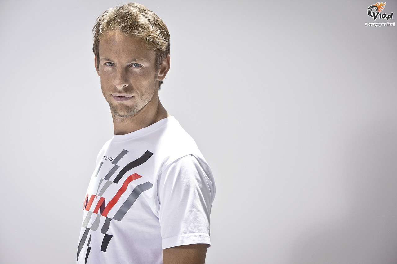Button i Hamilton w sesji zdjciowej McLarena