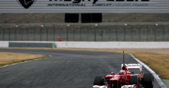 Testy F1 dla młodych kierowców 2012 - Magny-Cours