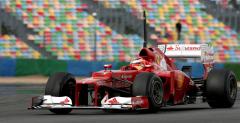 Bianchi sprawdzał nowe poprawki do bolidu Ferrari na testach w linii prostej Bianchi sprawdzał nowe poprawki do bolidu Ferrari na testach w linii prostej
