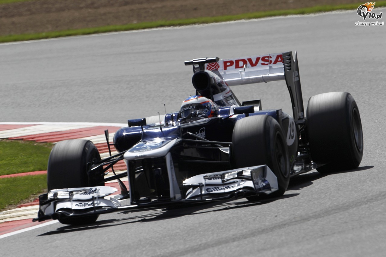 Testy F1 dla modych kierowcw 2012 - Silverstone