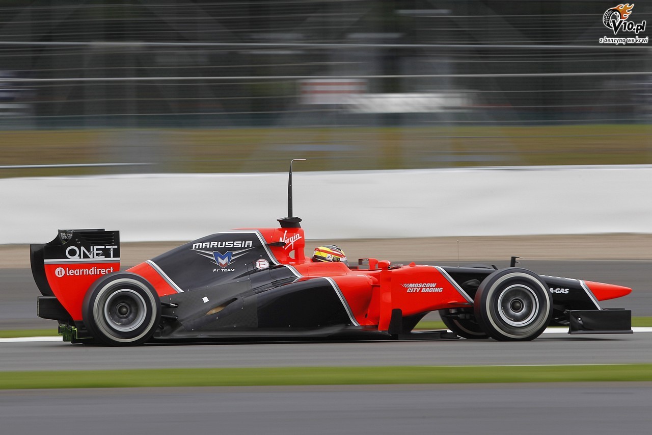 Testy F1 dla modych kierowcw 2012 - Silverstone