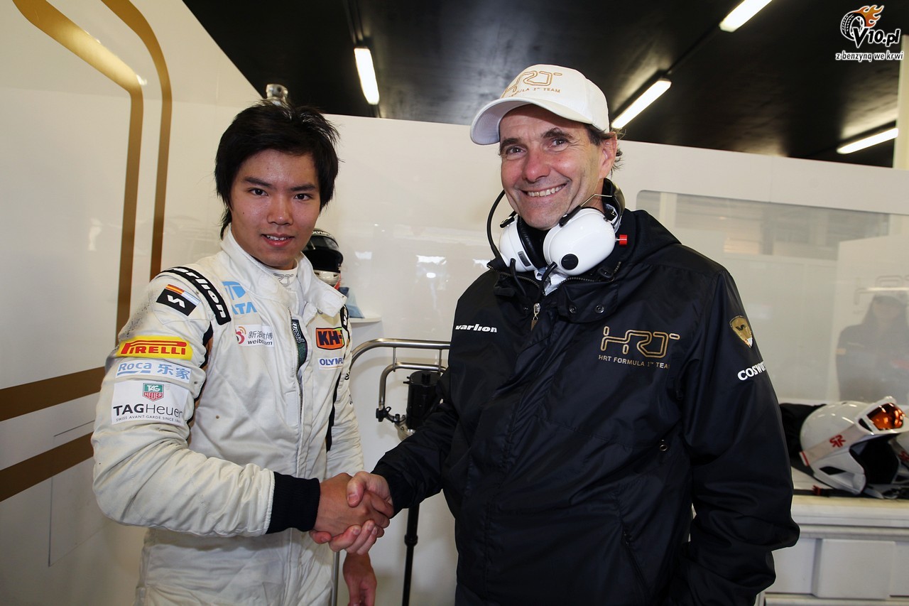 Testy F1 dla modych kierowcw 2012 - Silverstone
