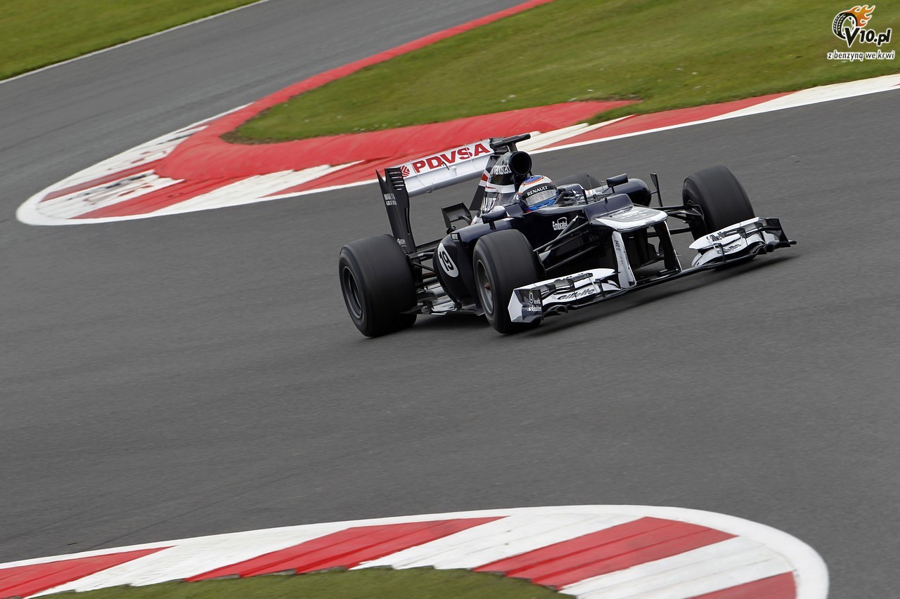Testy F1 dla modych kierowcw 2012 - Silverstone
