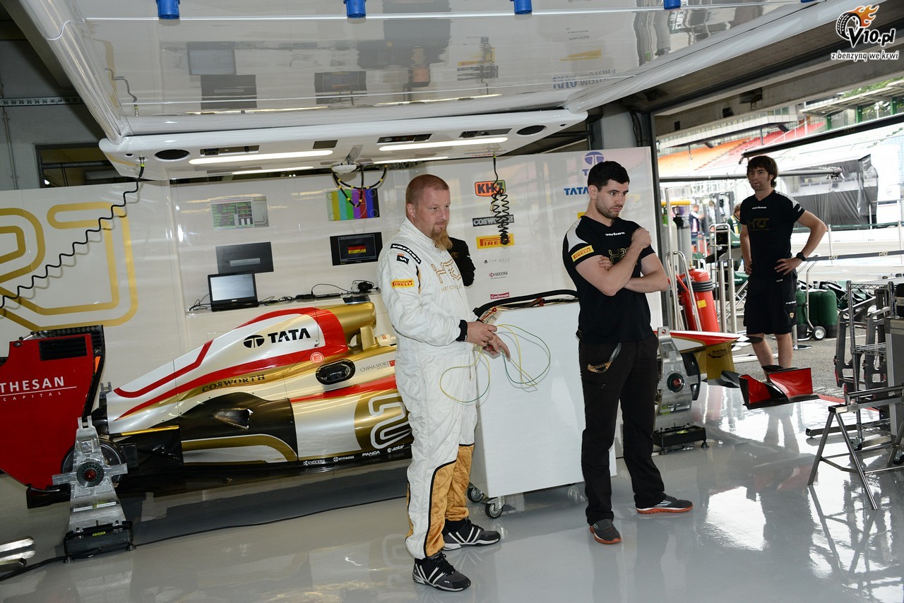 Testy F1 dla modych kierowcw 2012 - Silverstone