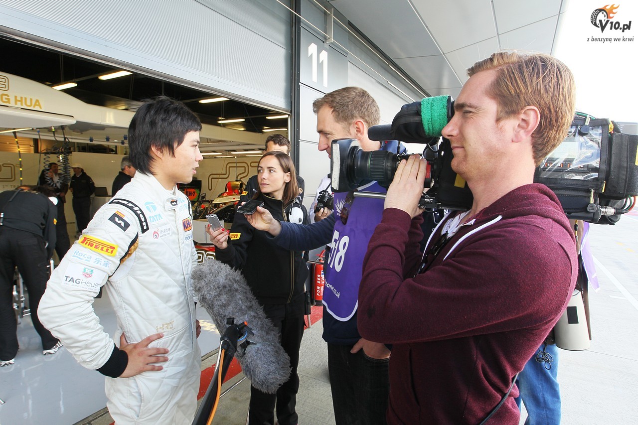Testy F1 dla modych kierowcw 2012 - Silverstone