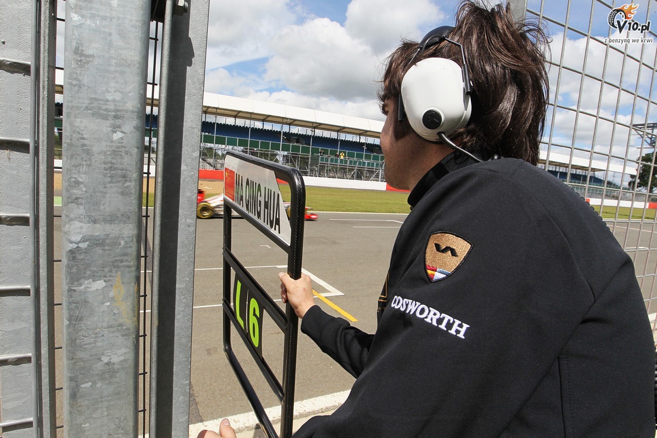 Testy F1 dla modych kierowcw 2012 - Silverstone