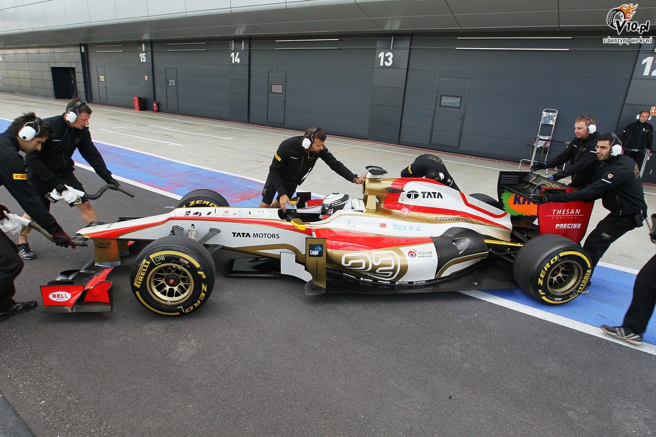 Testy F1 dla modych kierowcw 2012 - Silverstone