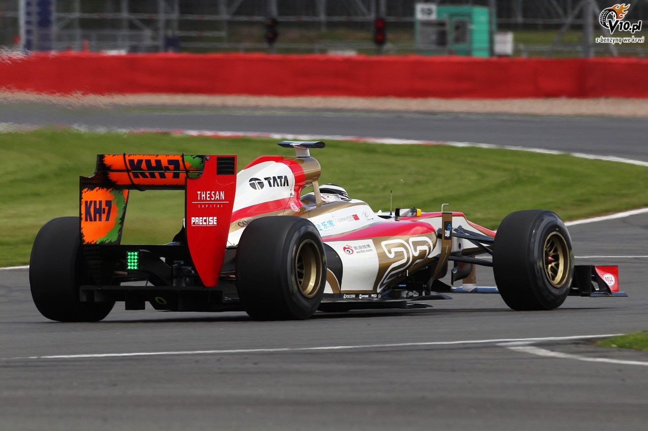 Testy F1 dla modych kierowcw 2012 - Silverstone