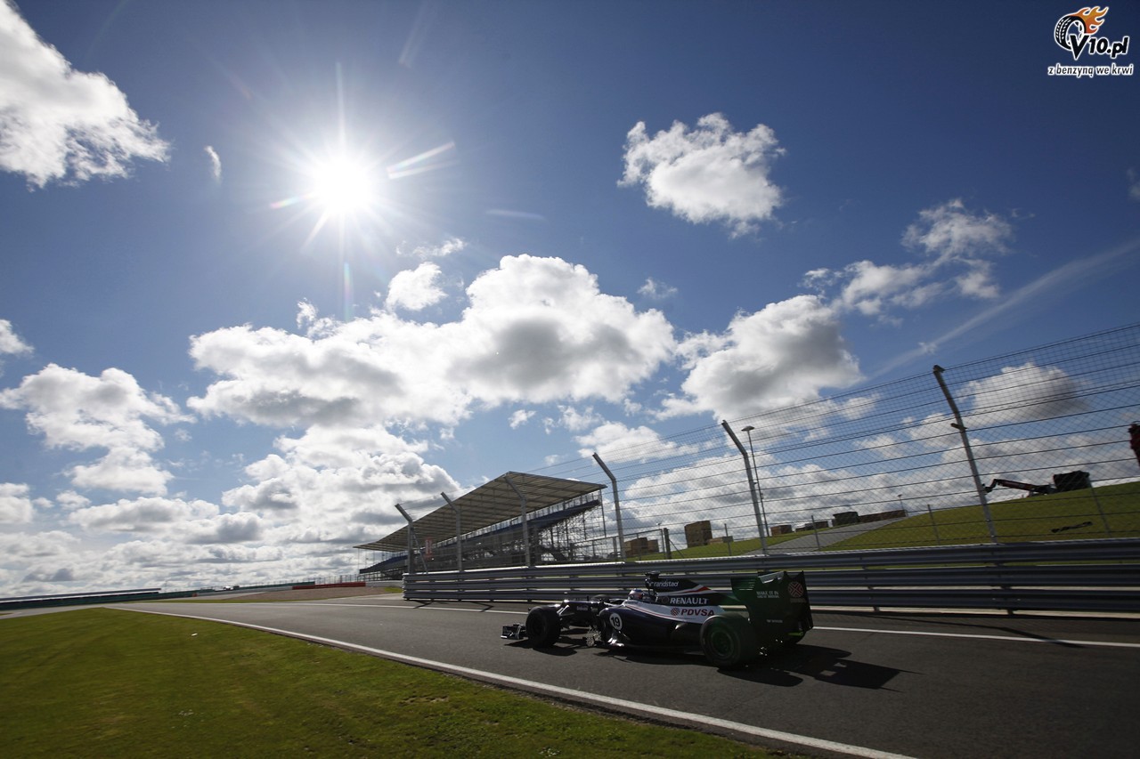 Testy F1 dla modych kierowcw 2012 - Silverstone