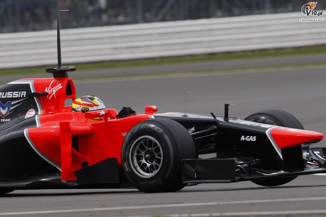 Testy F1 dla modych kierowcw 2012 - Silverstone