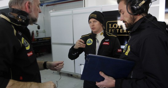 Testy Raikkonena w Walencji