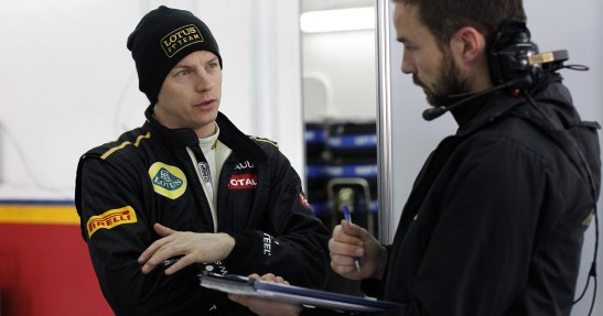 Testy Raikkonena w Walencji