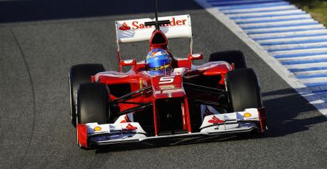 Alonso najszybszy na zakończenie testów w Jerez