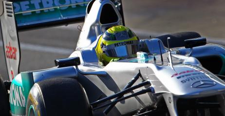 Mercedes testował w Jerez system przepływu powietrza przez nos bolidu