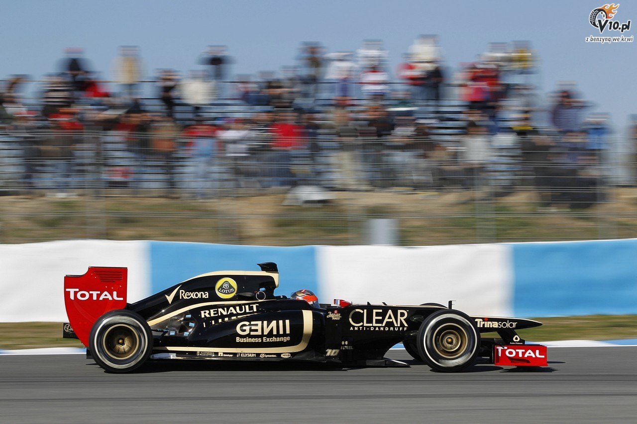 Analiza testw w Jerez: Pierwszy szkic nowego ukadu stawki