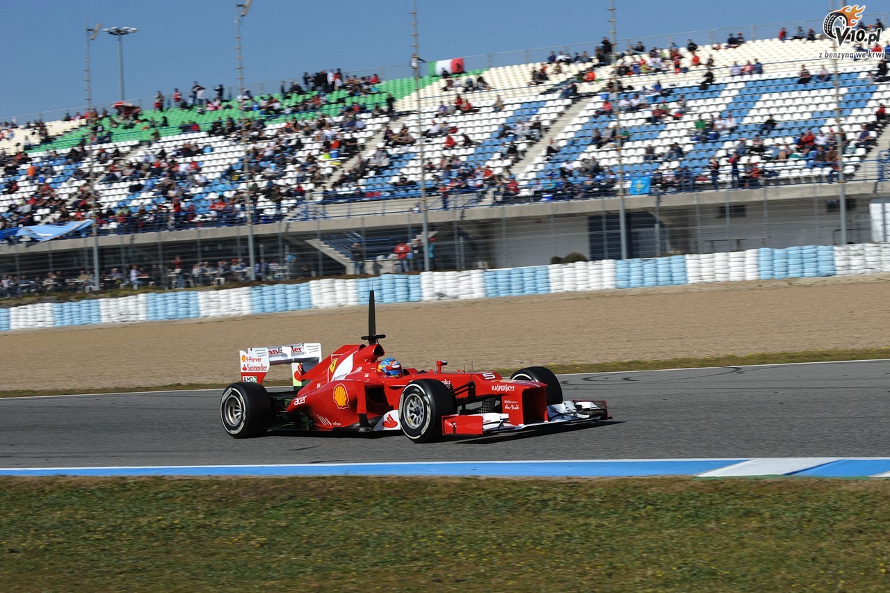 Jerez, dzie 4: Przedpoudniowe przebudzenie Ferrari