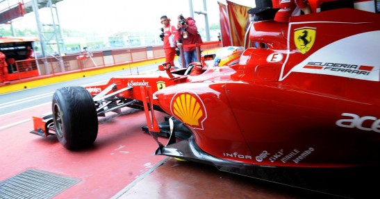 Testy w Mugello 2012 - dzień pierwszy