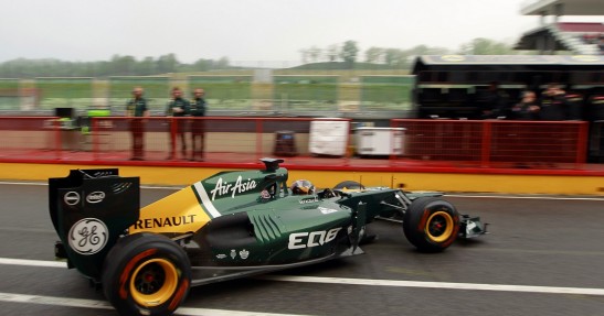 Testy w Mugello 2012 - dzień pierwszy