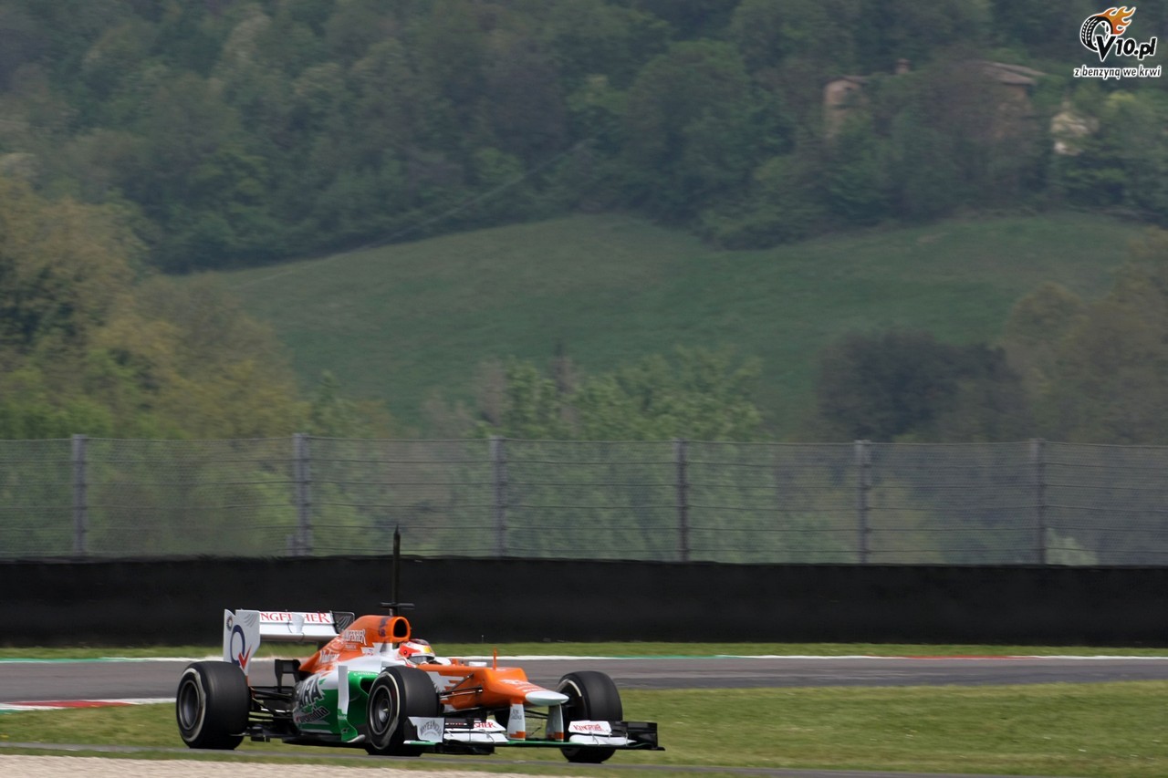 Testy w Mugello 2012 - dzie pierwszy