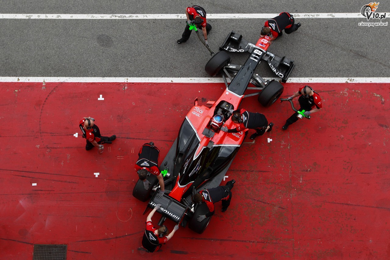 Testy w Mugello 2012 - dzie pierwszy