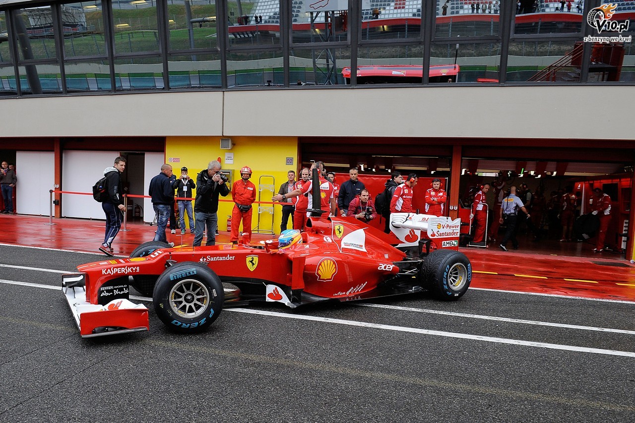 Testy w Mugello 2012 - dzie pierwszy