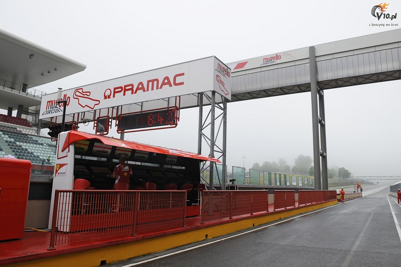 Testy w Mugello 2012 - dzie pierwszy