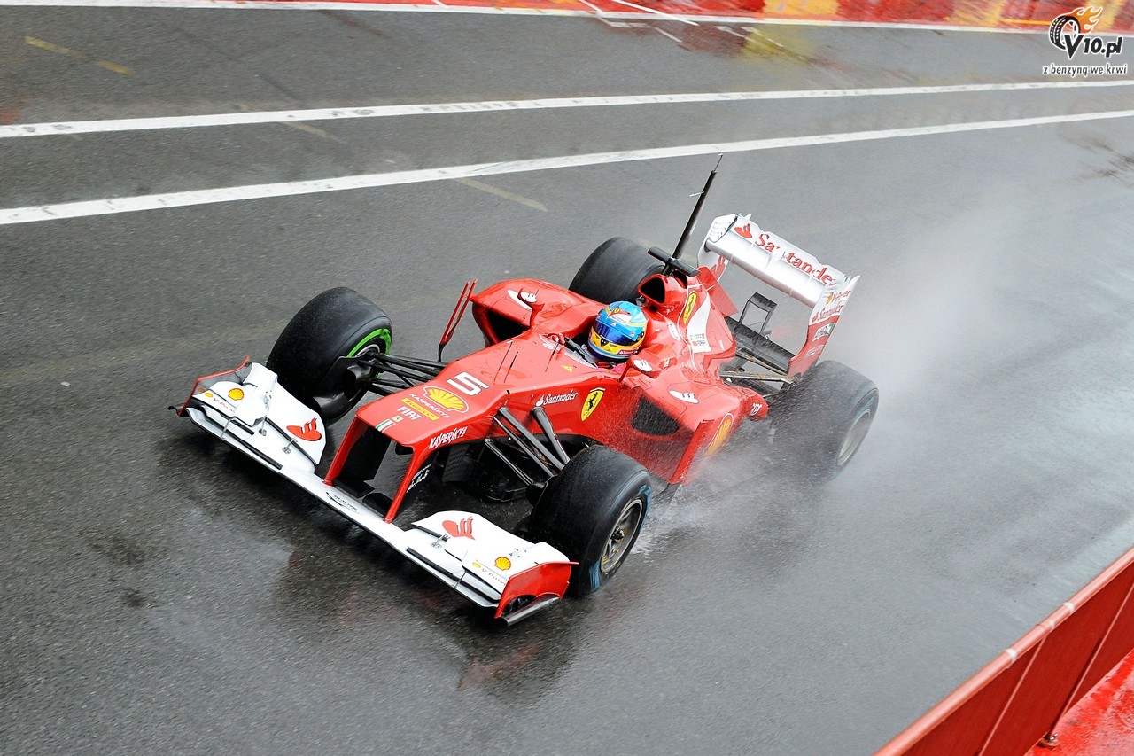 Testy w Mugello 2012 - dzie pierwszy