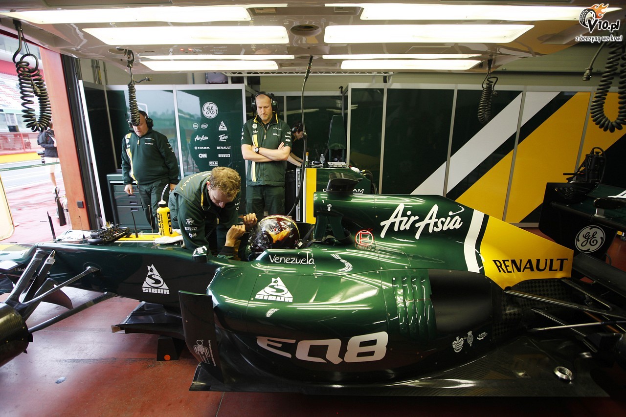Testy w Mugello 2012 - dzie pierwszy