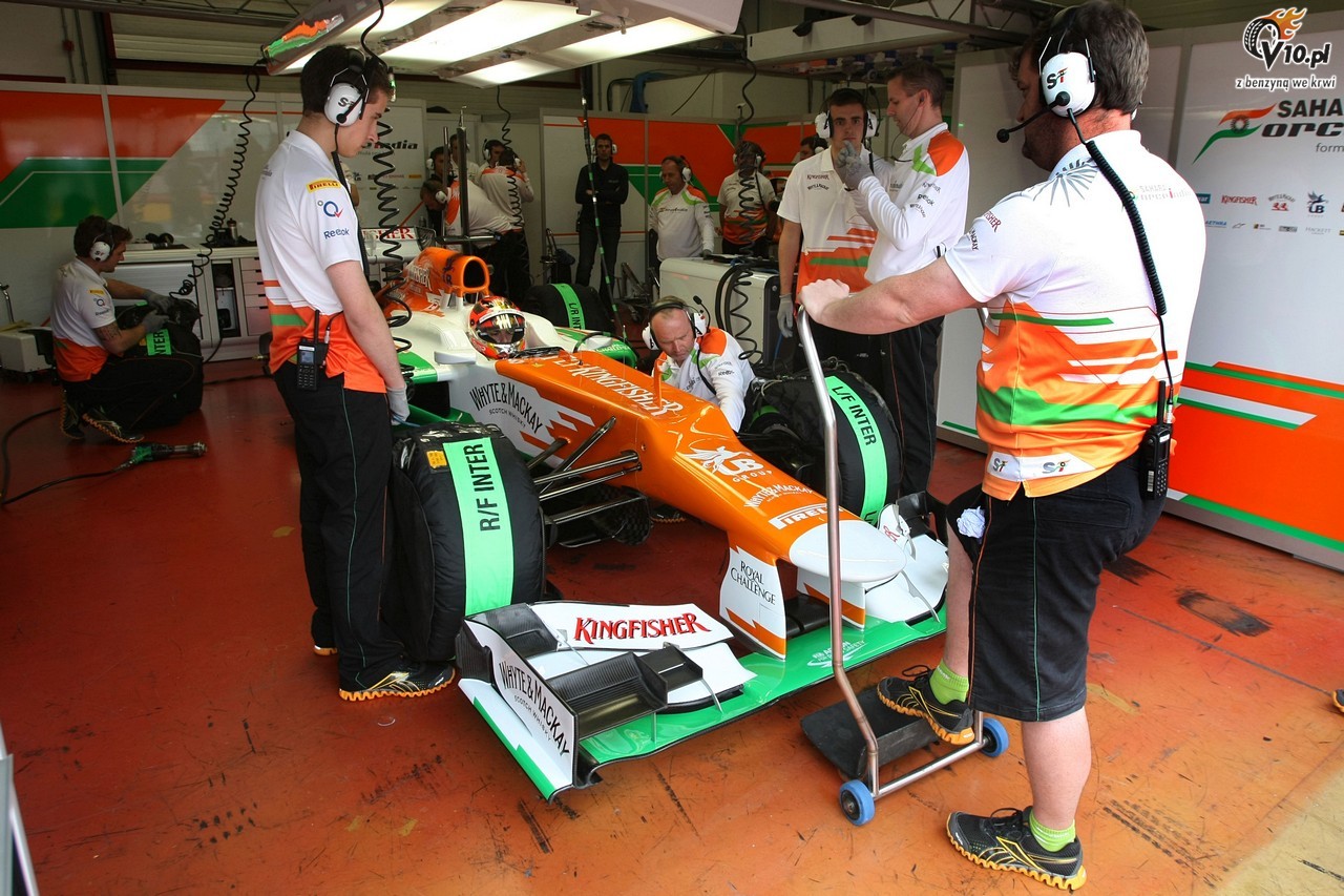 Testy w Mugello 2012 - dzie pierwszy