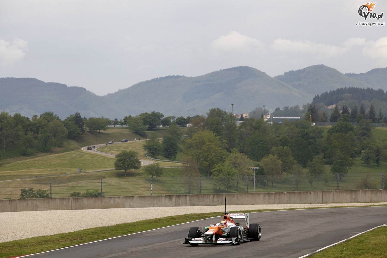 Testy w Mugello 2012 - dzie pierwszy