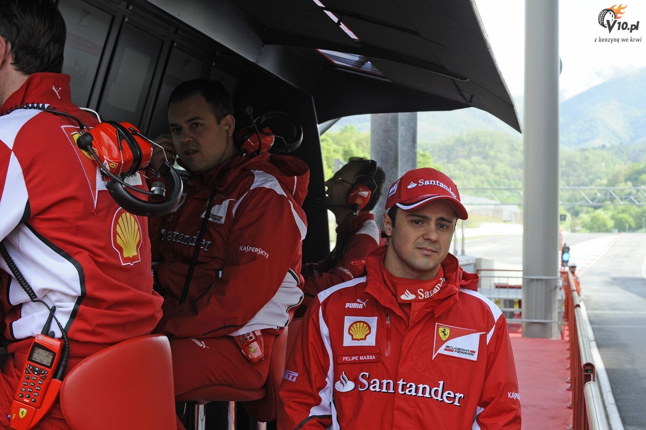 Testy w Mugello: Ferrari dao Massie bolid bez adnych ulepsze