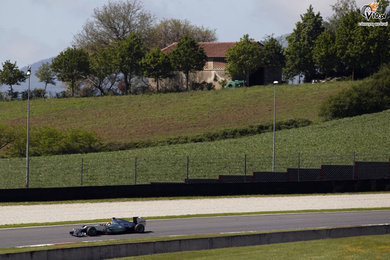 Testy w Mugello 2012 - dzie drugi