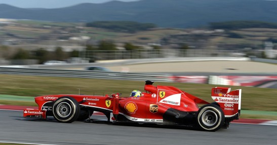 II testy F1 w Barcelonie 2013 - dzień pierwszy