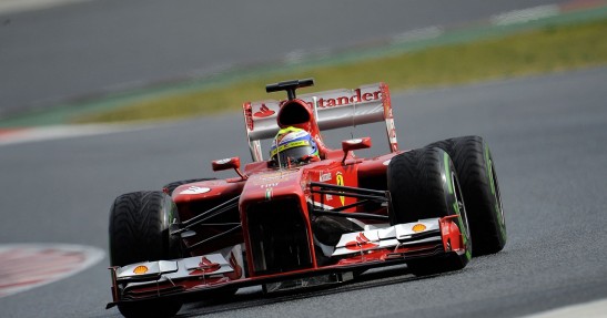 II testy F1 w Barcelonie 2013 - dzień pierwszy