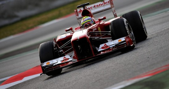 II testy F1 w Barcelonie 2013 - dzień pierwszy