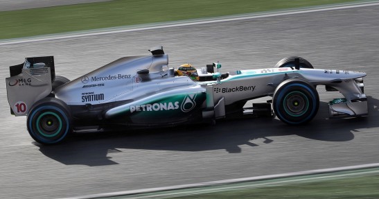 II testy F1 w Barcelonie 2013 - dzień pierwszy