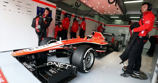 II testy F1 w Barcelonie 2013 - dzień pierwszy