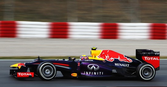 II testy F1 w Barcelonie 2013 - dzień pierwszy