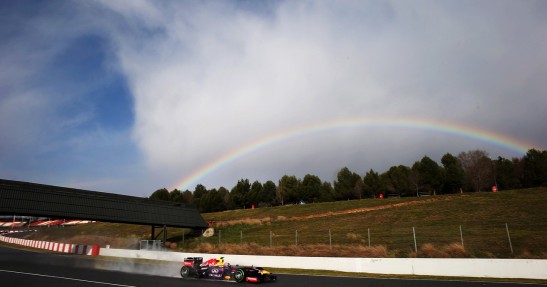 II testy F1 w Barcelonie 2013 - dzień pierwszy