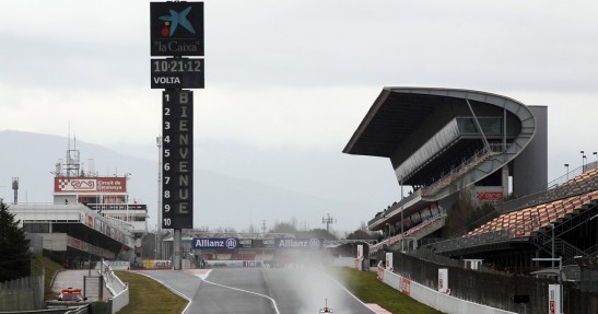 II testy F1 w Barcelonie 2013 - dzień pierwszy
