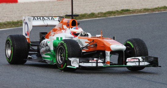 II testy F1 w Barcelonie 2013 - dzień pierwszy