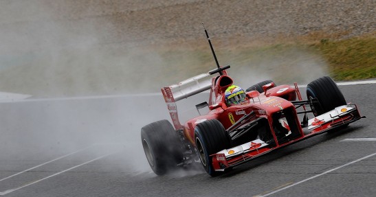 II testy F1 w Barcelonie 2013 - dzień pierwszy