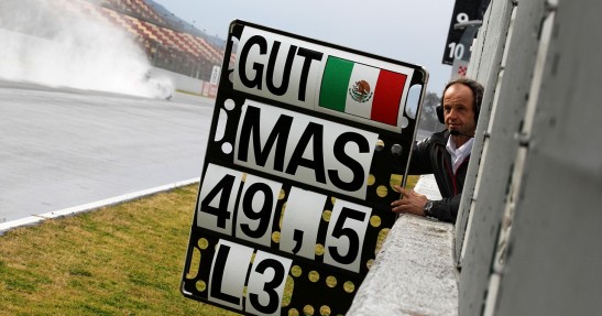 II testy F1 w Barcelonie 2013 - dzień pierwszy