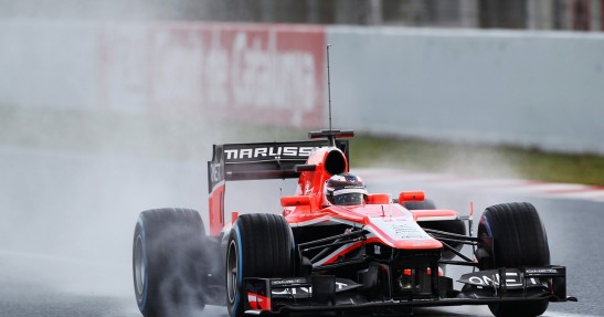 II testy F1 w Barcelonie 2013 - dzień pierwszy