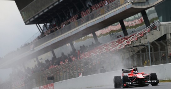 II testy F1 w Barcelonie 2013 - dzień pierwszy