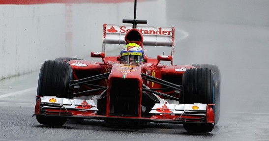 II testy F1 w Barcelonie 2013 - dzień pierwszy