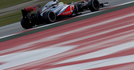 II testy F1 w Barcelonie 2013 - dzień pierwszy