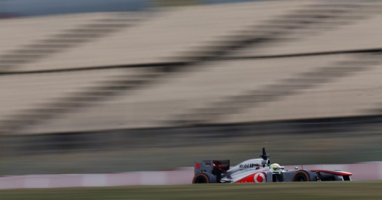 II testy F1 w Barcelonie 2013 - dzień pierwszy